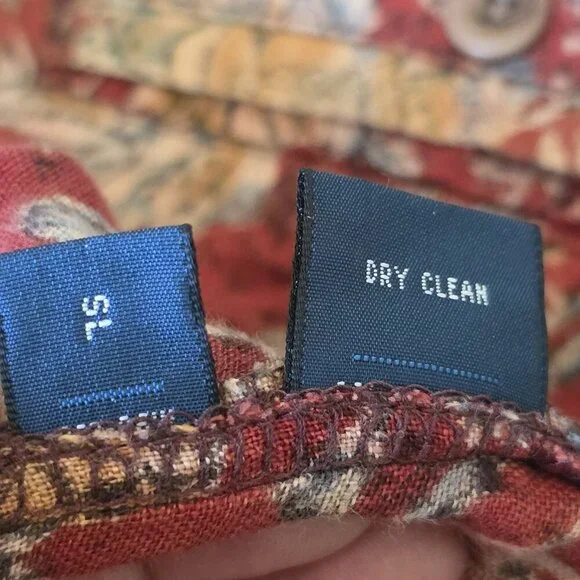 Polo Ralph Lauren Vintage All Over Print Floral Linen Shorts Men's Size 36